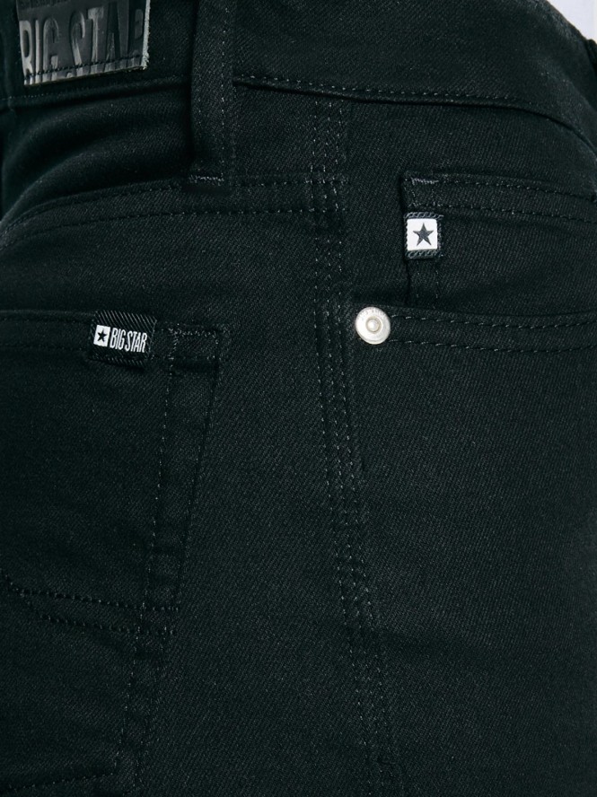 spodnie jeans damskie czarne myrra 915
