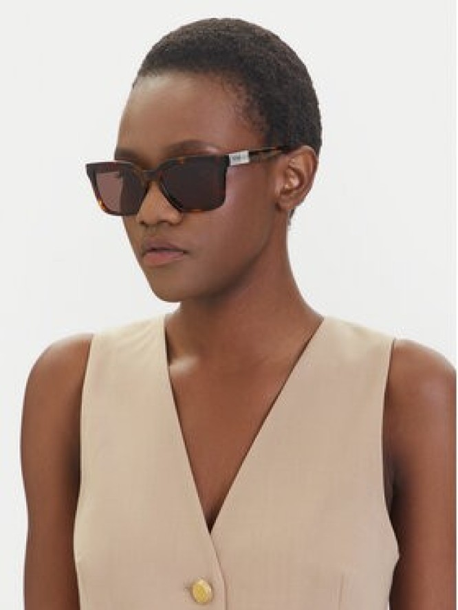 Barbour Okulary przeciwsłoneczne BA8101C3 Brązowy