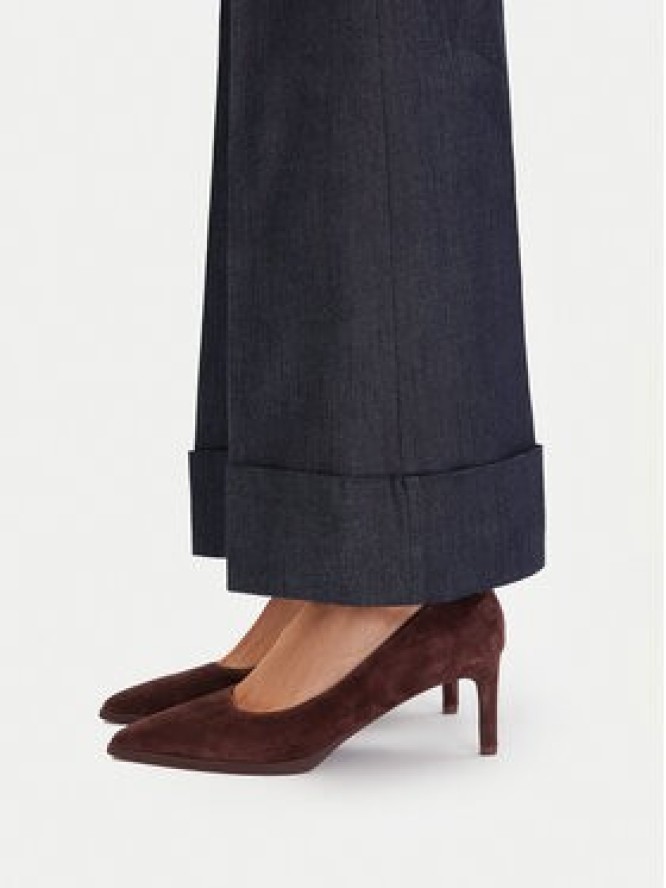 GINO ROSSI Szpilki EO-INTI-2635-1 Bordowy