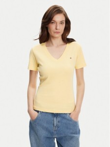Tommy Hilfiger T-Shirt New Cody WW0WW40584 Żółty Slim Fit