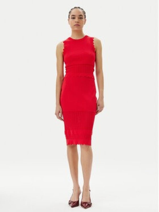 Gaudi Spódnica ołówkowa 511FD73005 Czerwony Slim Fit