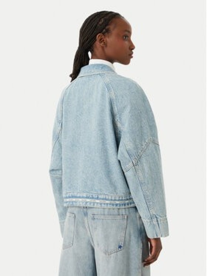 Calvin Klein Jeans Kurtka jeansowa LV047G726G Niebieski jasny Boxy Fit