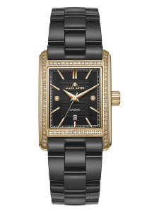 ALAIN ASTER Zegarek kwarcowy w kolorze złoto-czarnym rozmiar: onesize