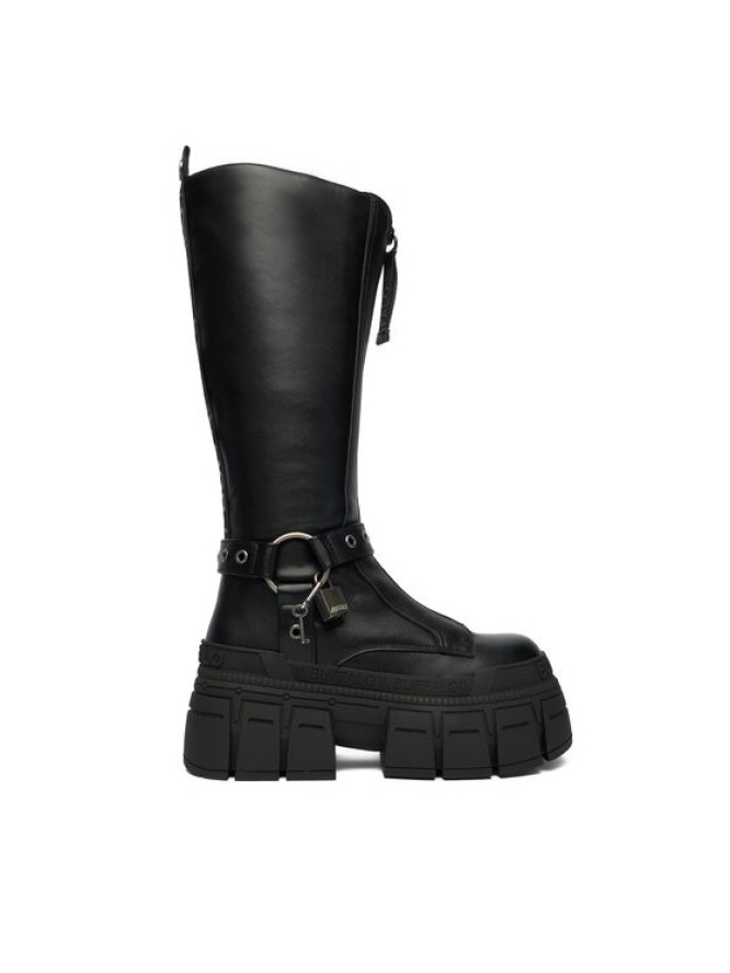 Buffalo Kozaki Gospher Biker Hi 1270131 Czarny
