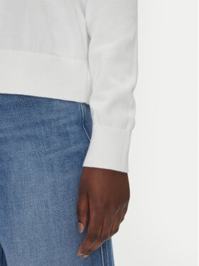 Tommy Jeans Sweter Essential DW0DW19888 Biały Regular Fit