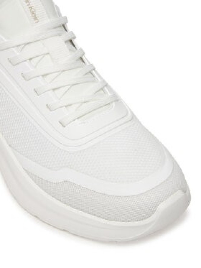 Calvin Klein Sneakersy Light Eva Run Sock Mesh HW0HW03023 Biały