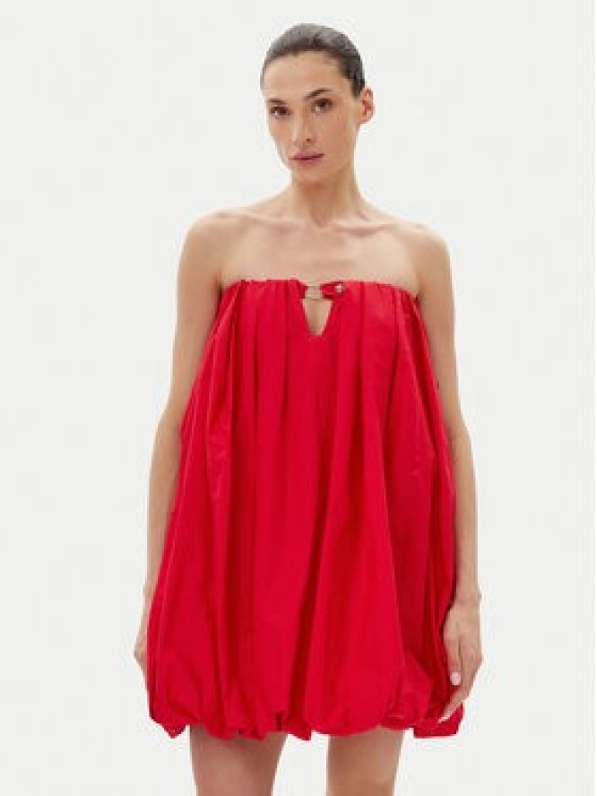 PINKO Sukienka letnia 105211 A2LD Czerwony Regular Fit