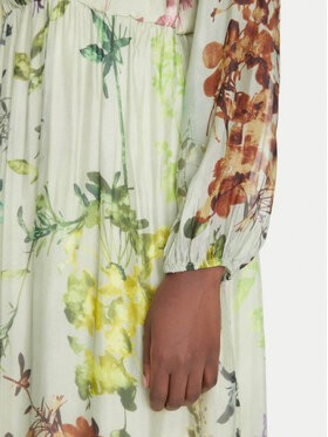 Dixie Sukienka letnia A207W020A Zielony Regular Fit