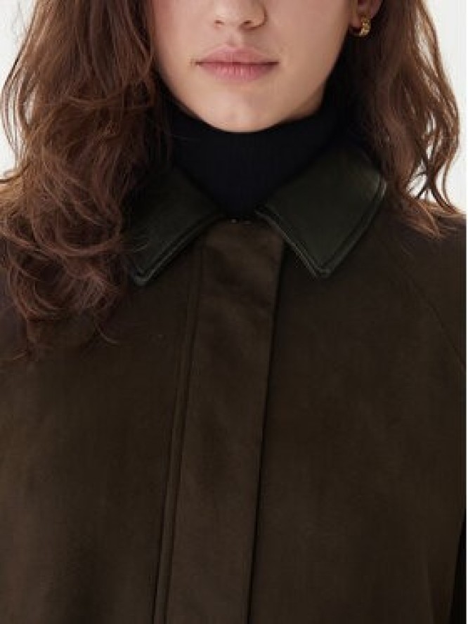 ONLY Kurtka z imitacji skóry Abbie 15372234 Brązowy Regular Fit