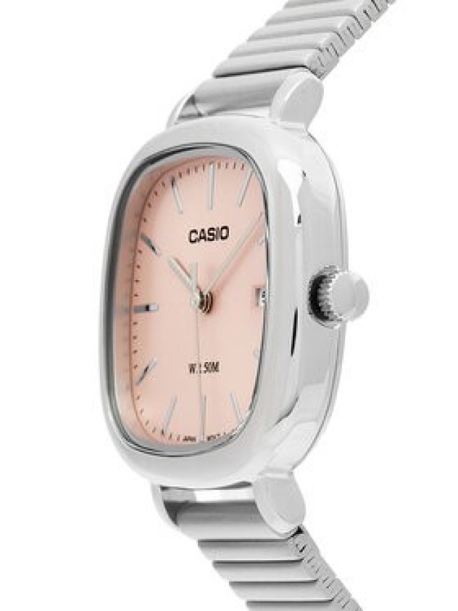 Casio Zegarek LTP-B166D-4AVEF Srebrny