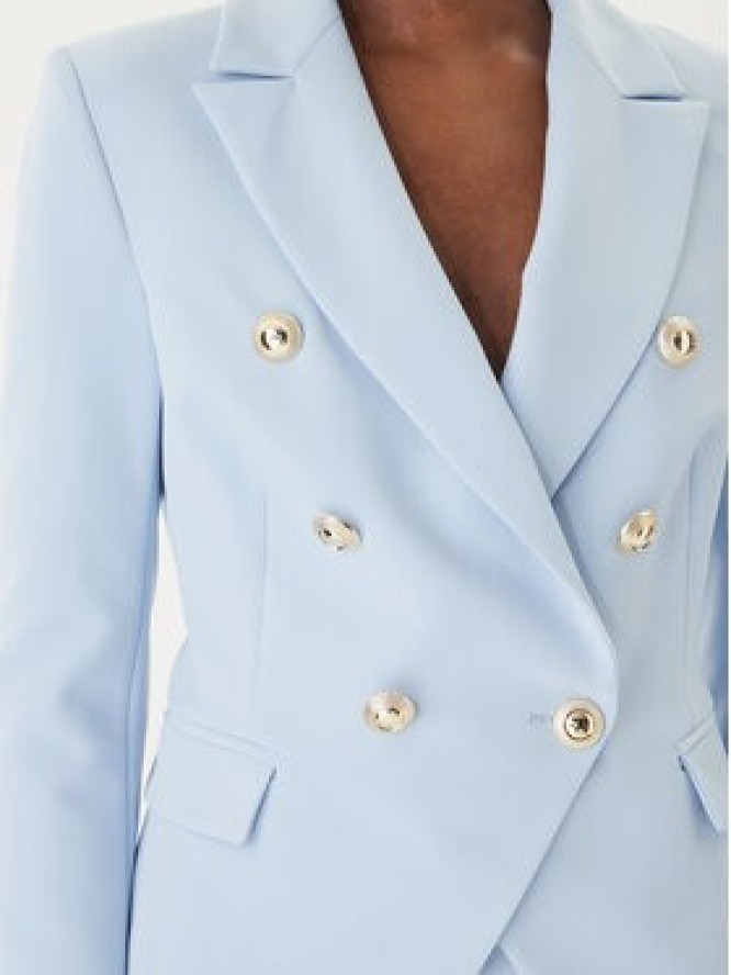 Rinascimento Marynarka CFC0128639003 Błękitny Regular Fit