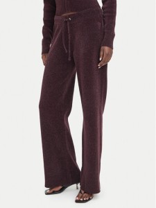 Juicy Couture Spodnie dresowe JCWEB006 Czarny Regular Fit