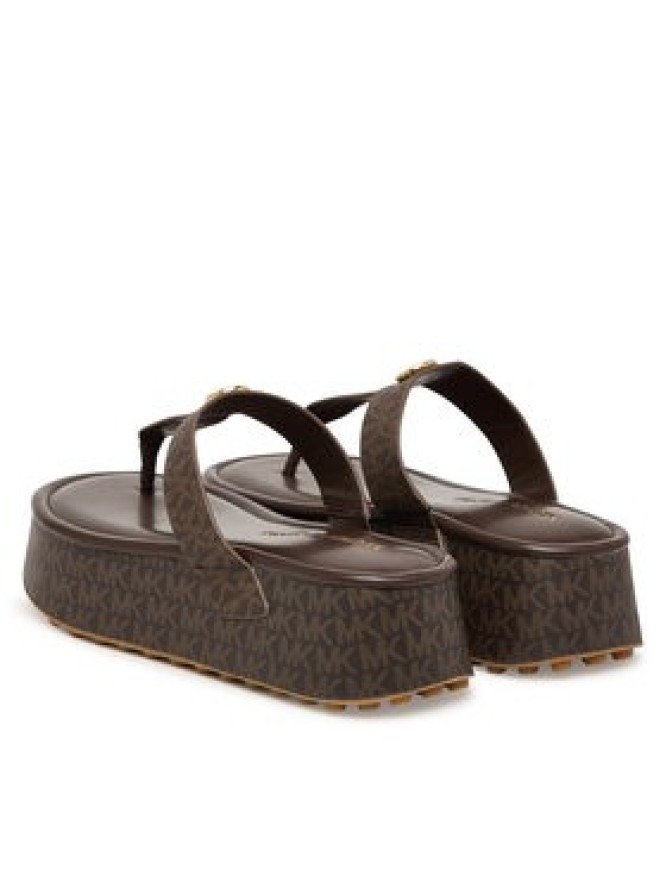MICHAEL Michael Kors Japonki Koya Flip Flap 40R6KOFA2B Brązowy