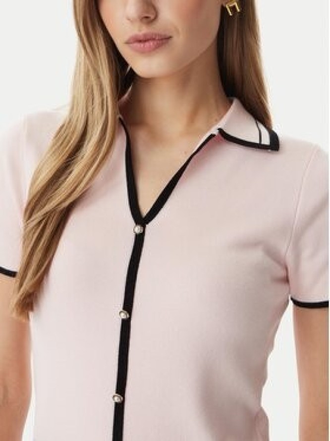 Morgan Sweter 261-MTOIRI Różowy Regular Fit