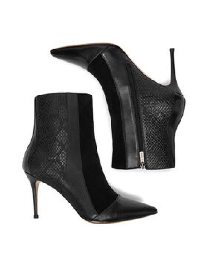 Eva Minge Botki EO-DELLA-GLC9036-5.5-888 Czarny