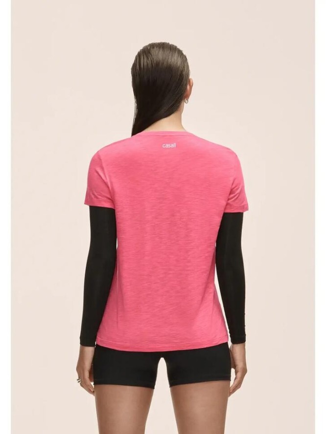 Koszulka Damska Sportowa Casall Soft Texture Tee Lekka Treningowa