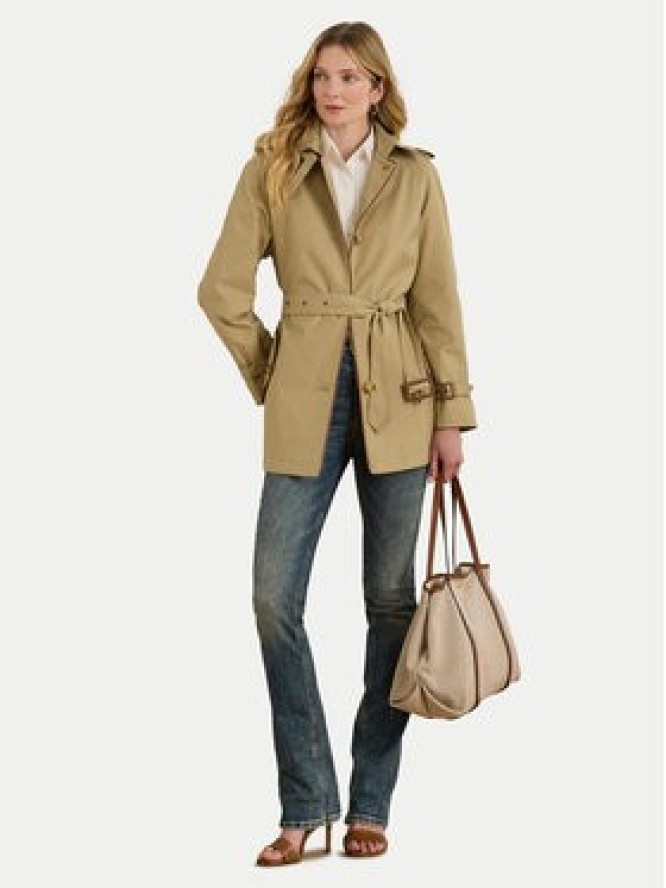 LAUREN RALPH LAUREN Trencz 297979525001 Beżowy Regular Fit