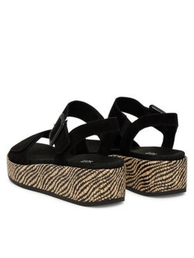 Remonte Sandały D1N54-02 Czarny