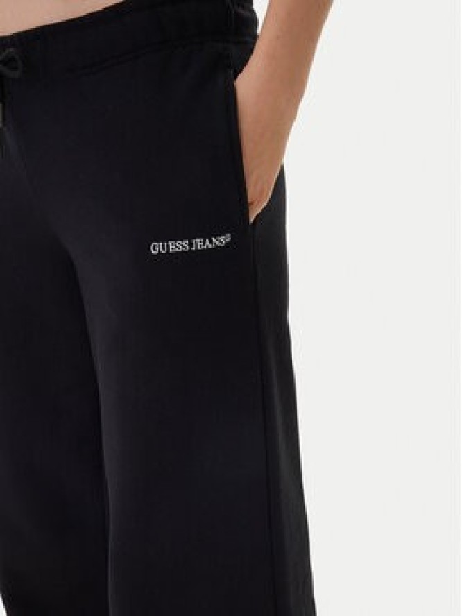 Guess Jeans Spodnie dresowe W6RB52 K68I4 Czarny Regular Fit
