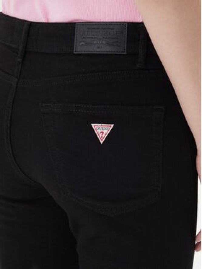 Guess Jeans Jeansy W4YA92 D5DL1 Czarny Skinny Fit