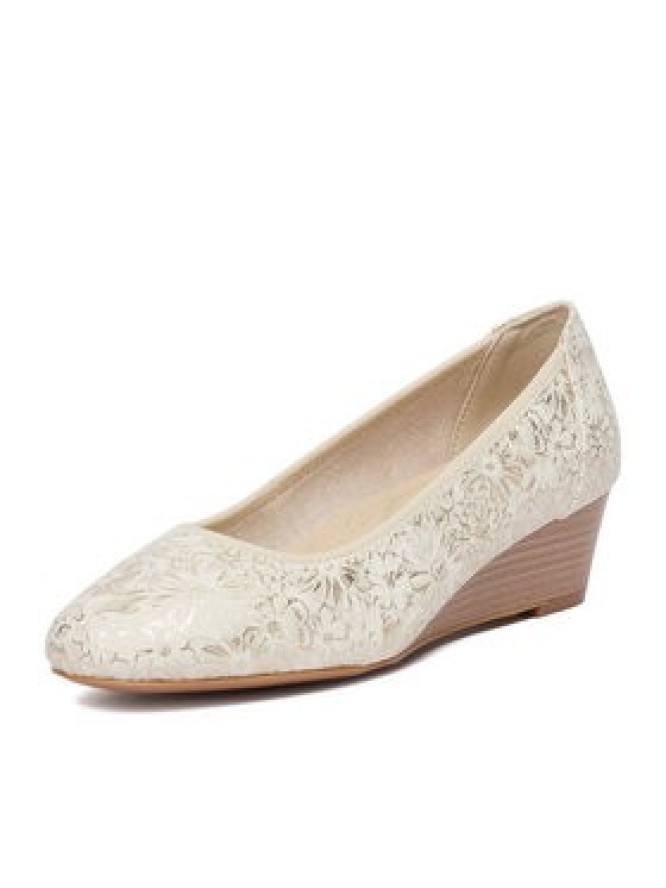 Go Soft Czółenka CEO-HY7760-1 Écru