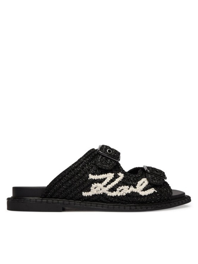 KARL LAGERFELD Klapki Kleo KL81326 Czarny