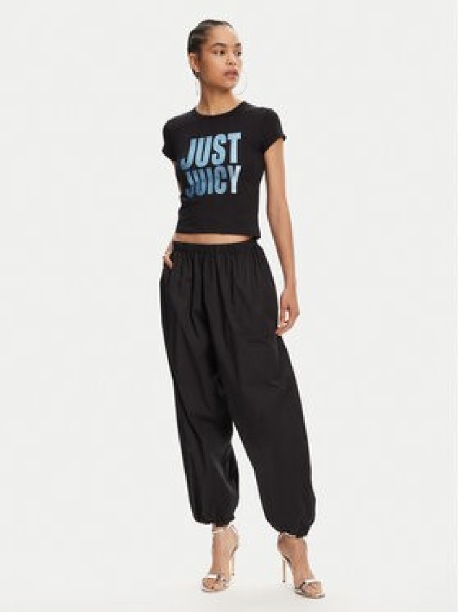 Juicy Couture T-Shirt Just Juicy JCGCT125040 Czarny Slim Fit