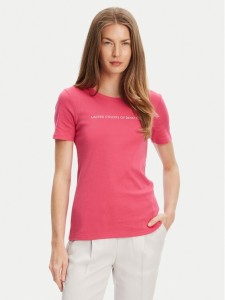 United Colors Of Benetton T-Shirt 3GA2E16A2 Różowy Regular Fit