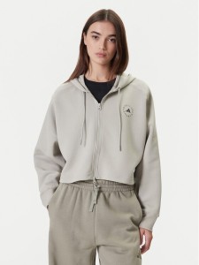 adidas by Stella McCartney Bluza JX6781 Szary Loose Fit