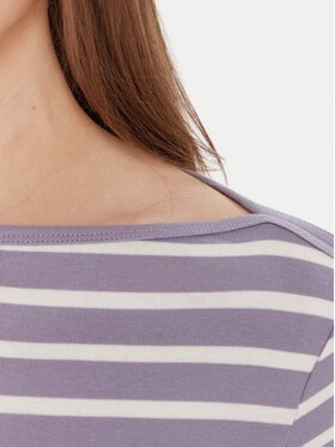 Tommy Hilfiger Bluzka WW0WW40589 Fioletowy Regular Fit