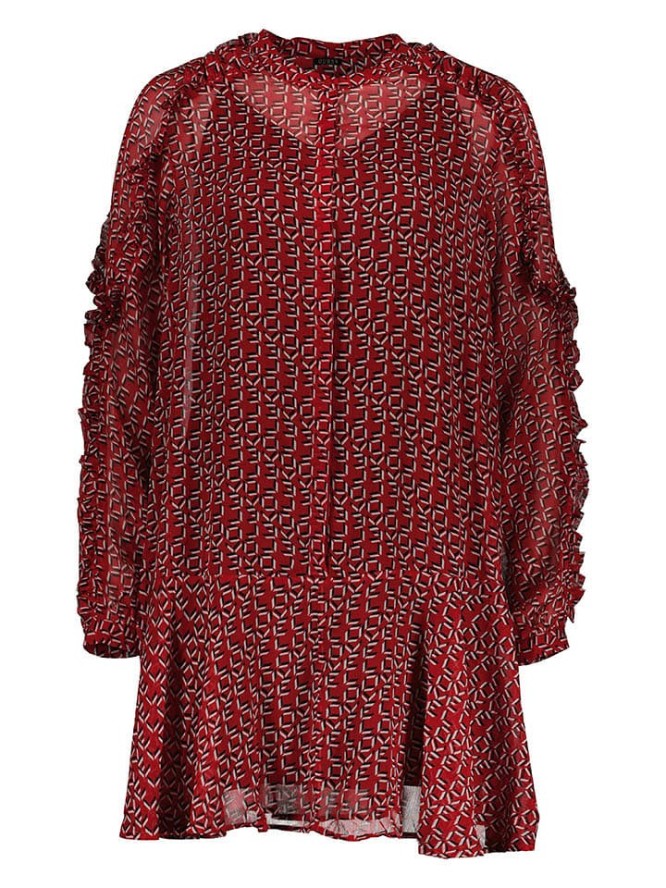 Guess Jeans Sukienka w kolorze czerwonym rozmiar: XS