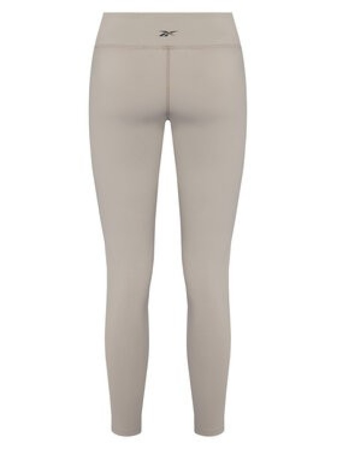 Reebok Legginsy 100076185 Beżowy Slim Fit