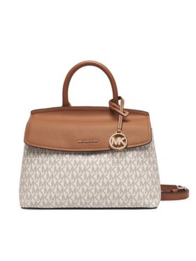 MICHAEL Michael Kors Torebka Landry 30T6GX7S1B Kremowy
