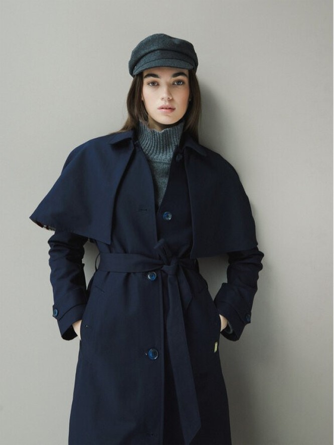 Hunter Trencz Keltie HARW0014251 Granatowy Regular Fit