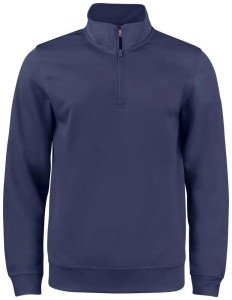 clique Basic Active Half Zip Junior polyester spun dyed - Dark navy