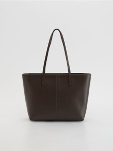 Torebka shopper - brązowy