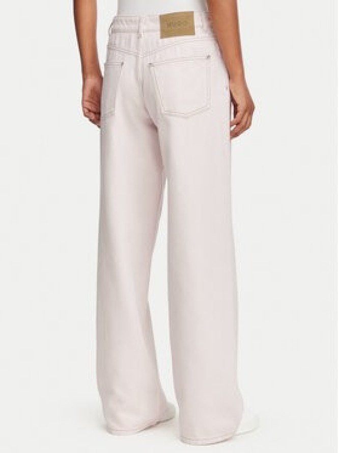 HUGO Jeansy Gamala 50566764 Różowy jasny Relaxed Fit