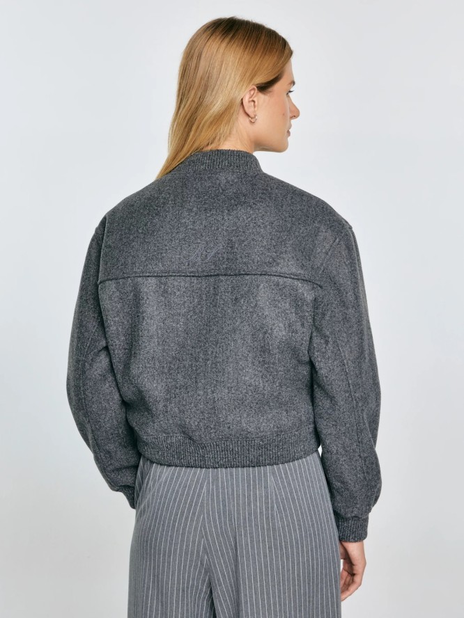 Kurtka damska bomber szara Joesie 902