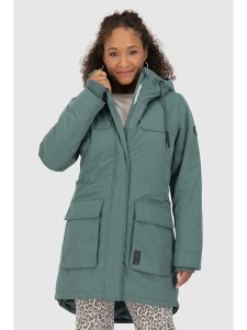 alife and kickin Parka "CharlizeAK" w kolorze zielonym rozmiar: XXL