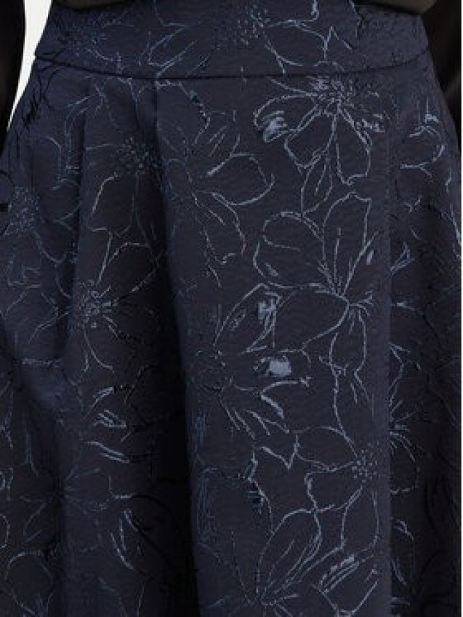 Rinascimento Spódnica trapezowa CFC0126542003 Granatowy Regular Fit