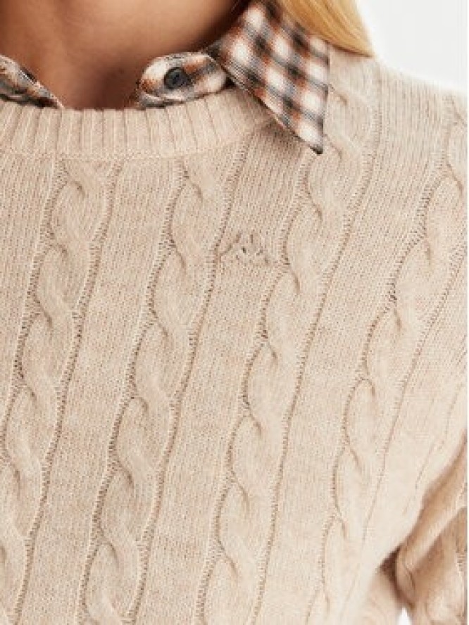Robe di Kappa Sweter Jolie 65116CW Beżowy Regular Fit
