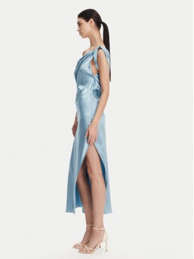 PINKO Sukienka koktajlowa 104986 A2GZ Błękitny Regular Fit