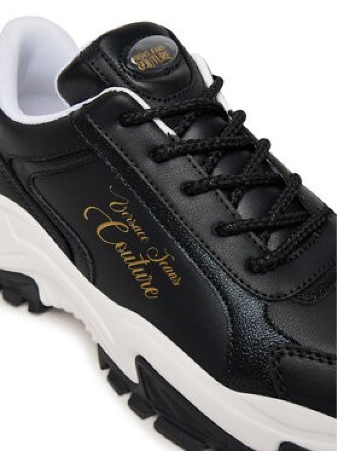 Versace Jeans Couture Sneakersy 79VA3SV6 Czarny