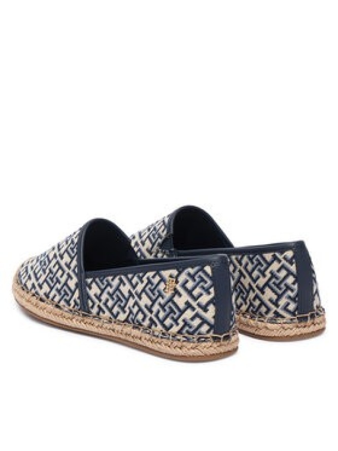 Tommy Hilfiger Espadryle Th Monogram Jacquard FW0FW09501 Brązowy