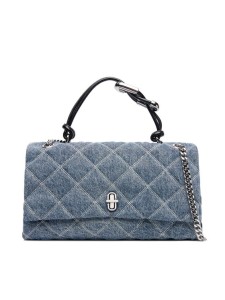Marc Jacobs Torebka The Quilted Denim Dual Convertible 2P5HCR019H03 Niebieski