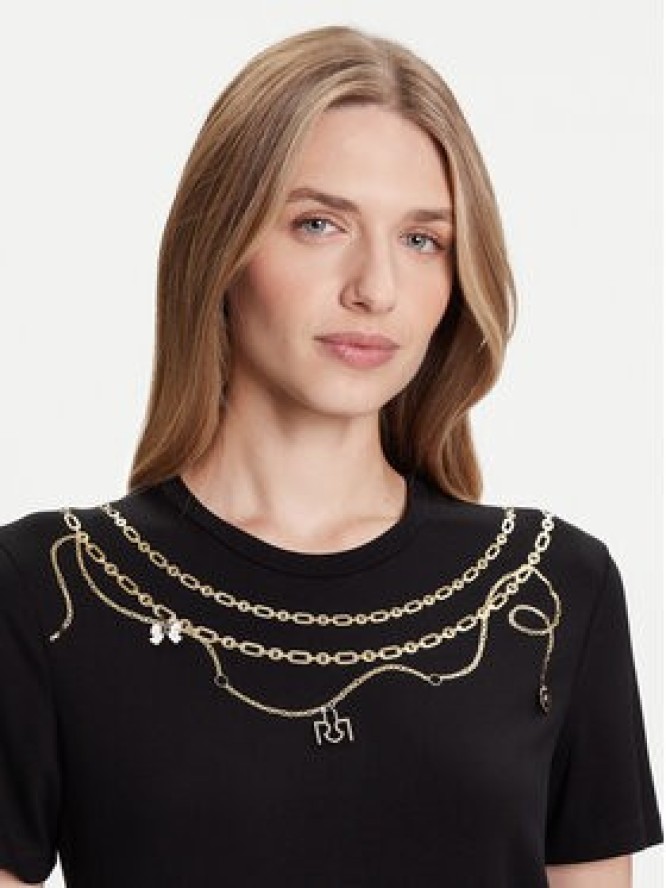 Rinascimento T-Shirt CFC0125707003 Czarny Regular Fit