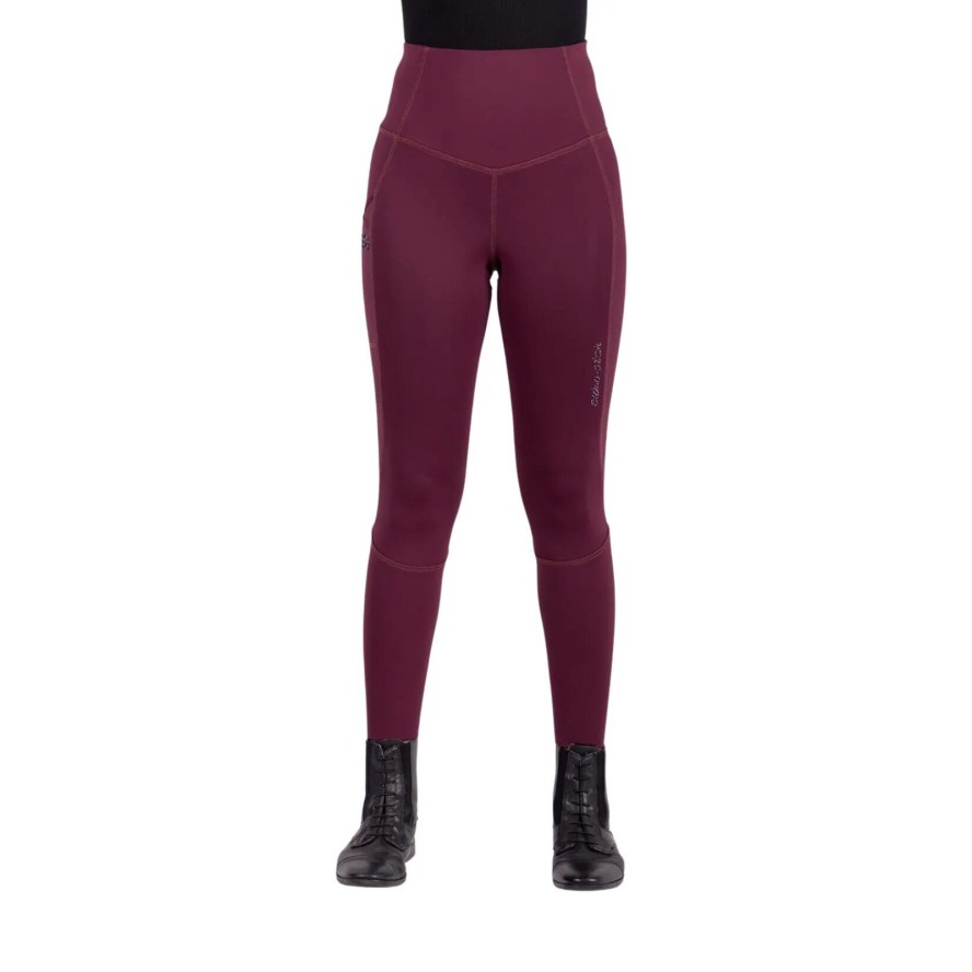 Damskie legginsy jeździeckie z pełną przyczepnością Euro-Star Breez Summer