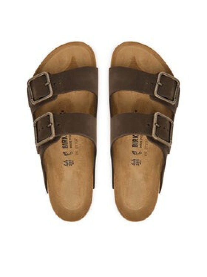 Birkenstock Klapki Arizona Wire Buckle 1032761 Beżowy ciemny