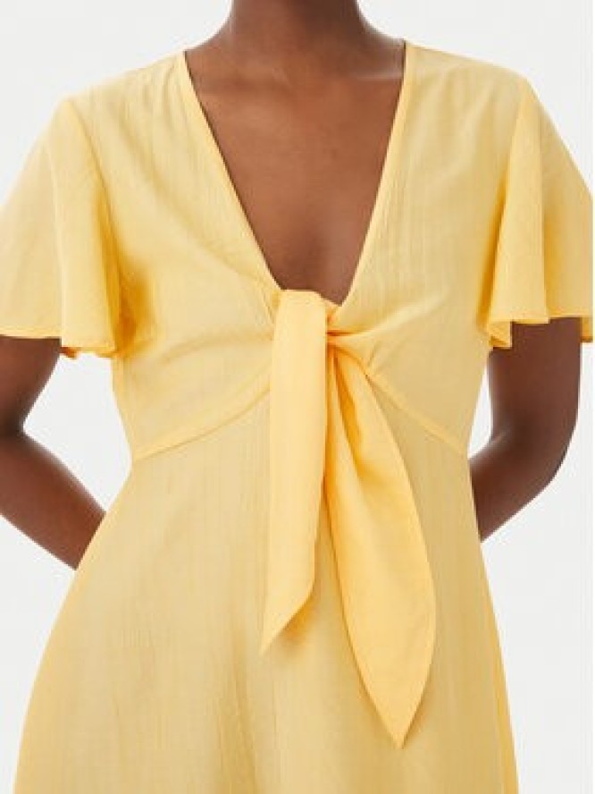 Vero Moda Sukienka codzienna Vira 10340739 Żółty Regular Fit
