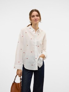 Vero Moda Koszula w kolorze białym rozmiar: XS